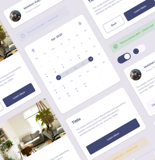 Design of an interface for a booking system