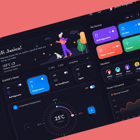 Design of an interface for a smart home